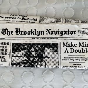 Kate Spade Newspaper Clutch